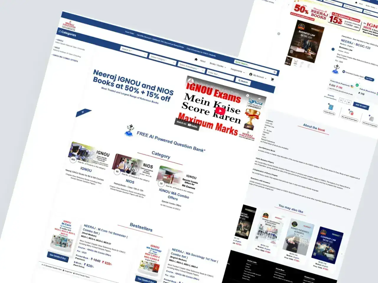 Book publishing e-commerce platform