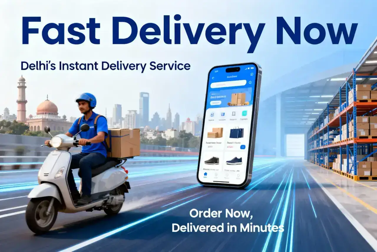 Quick commerce platform dashboard with 10-minute delivery