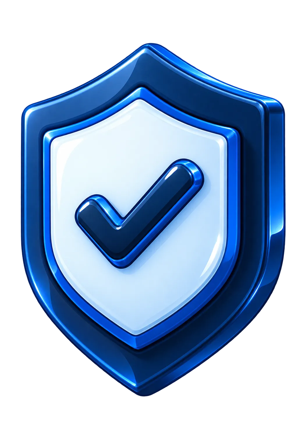 Shield with check mark